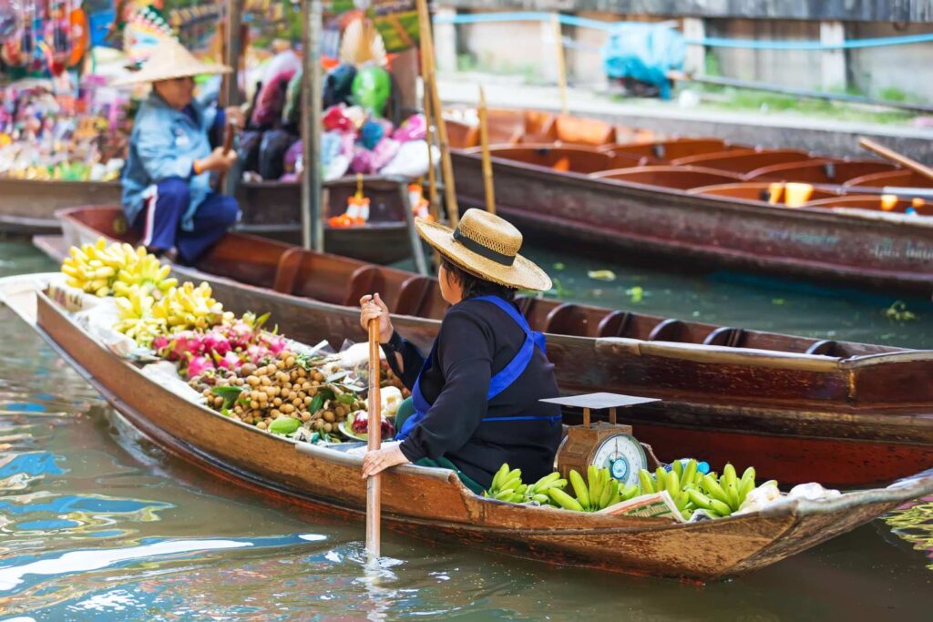Bangkok Private Tour: Damnoen Saduak Floating Market & Maeklong Railway Market | Thailand